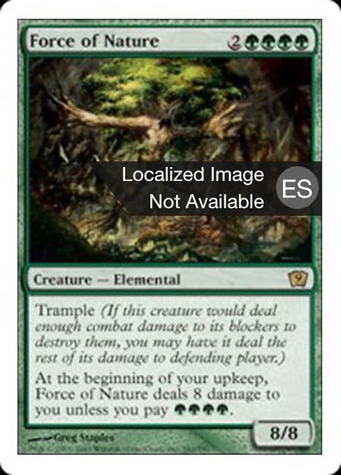Fuerza de la naturaleza
