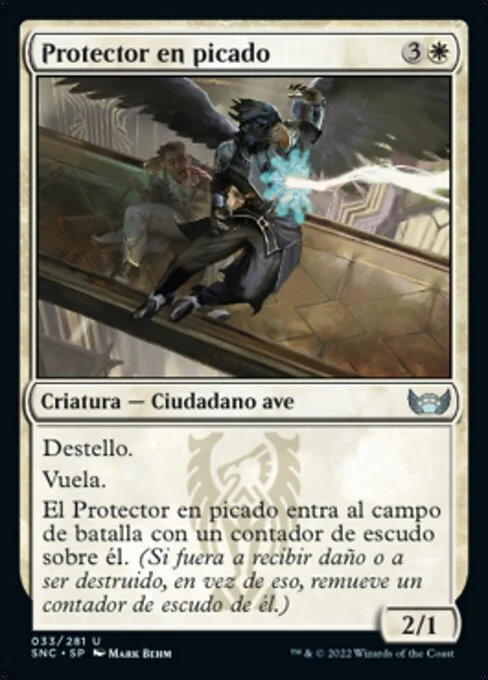 Protector en picado
