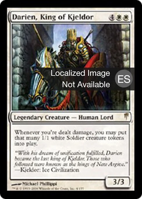 Darien, Rey de Kjeldor