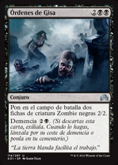 Órdenes de Gisa