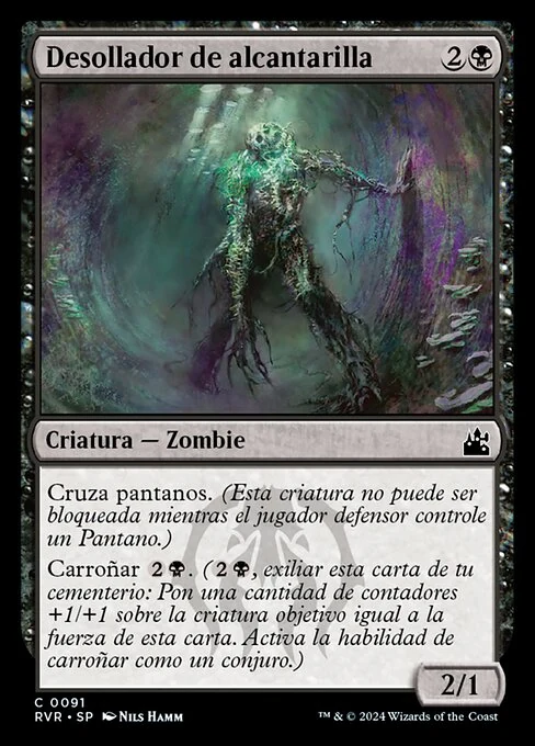 Desollador de alcantarilla