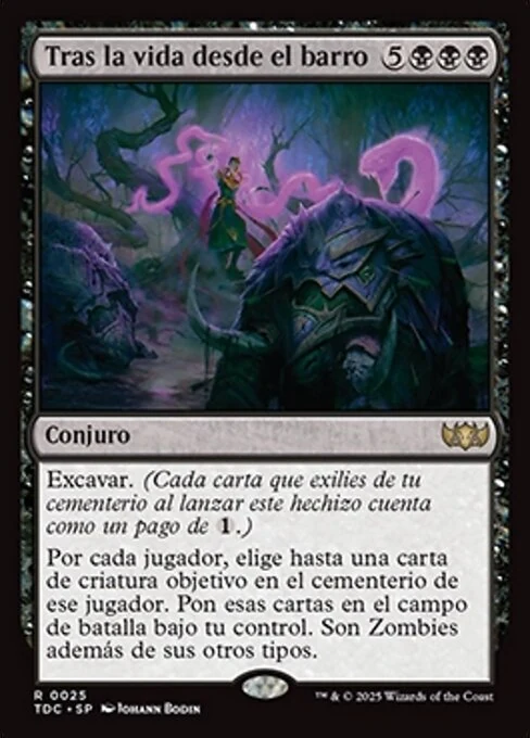 Tras la vida desde el barro