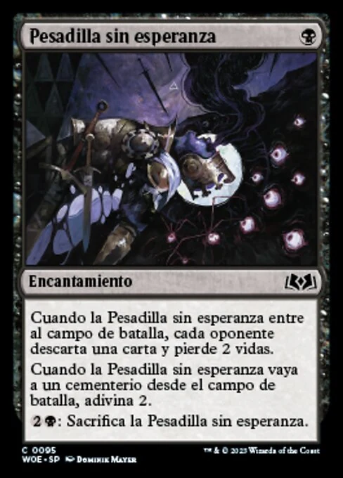 Pesadilla sin esperanza