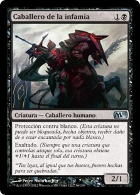 Caballero de la infamia