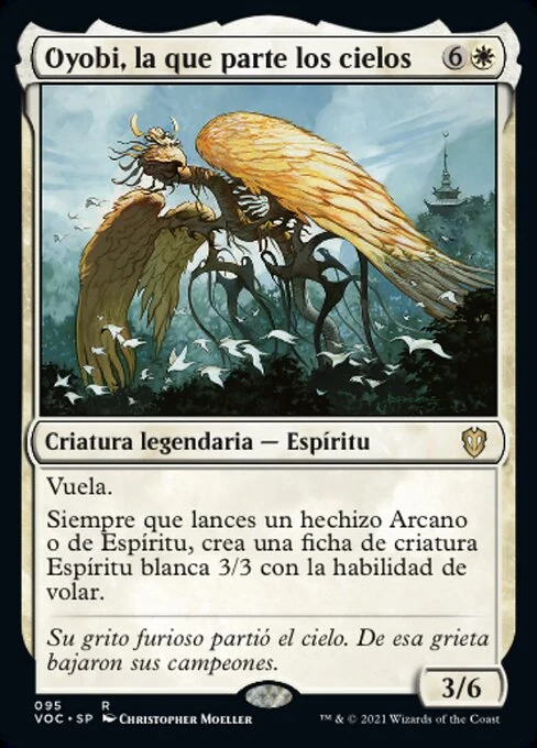 Oyobi, la que parte los cielos
