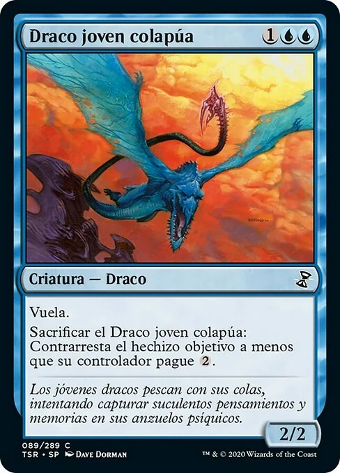 Draco joven colapúa