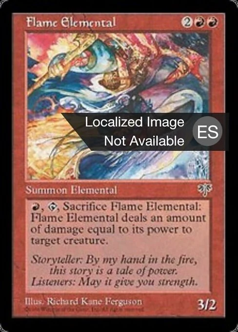 Elemental de la llama