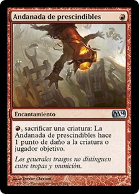 Andanada de prescindibles