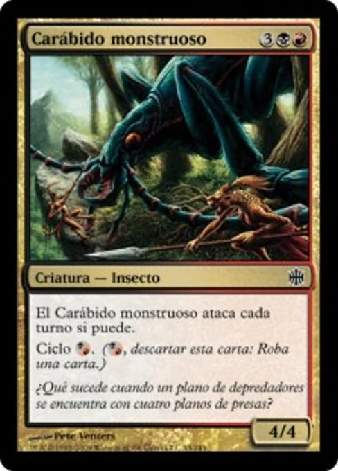 Carábido monstruoso