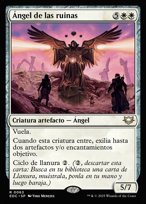 Ángel de las ruinas