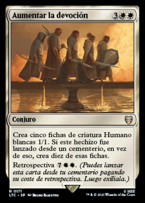 Aumentar la devoción