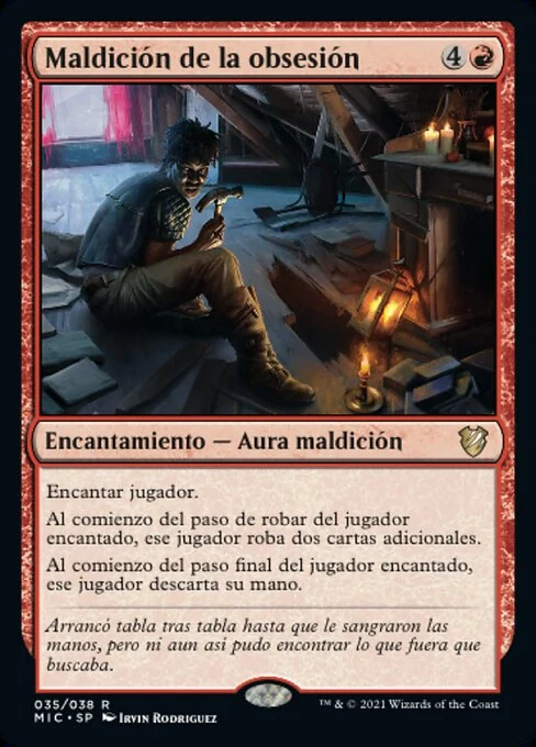 Maldición de la obsesión