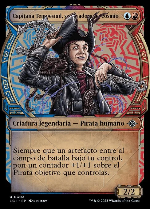 Capitana Tempestad, saqueadora de cosmio
