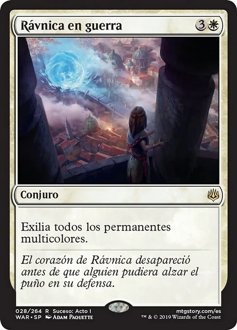 Rávnica en guerra
