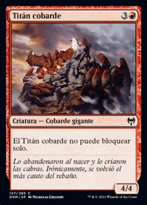 Titán cobarde
