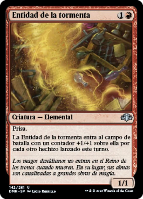 Entidad de la tormenta