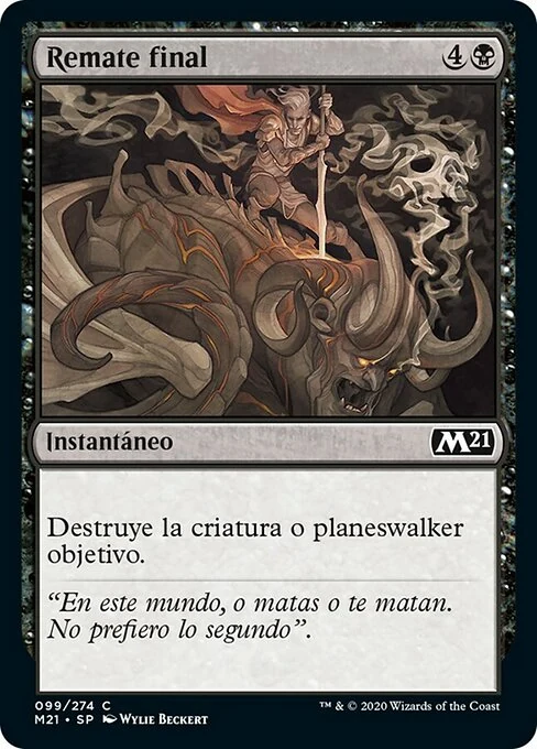 Remate final