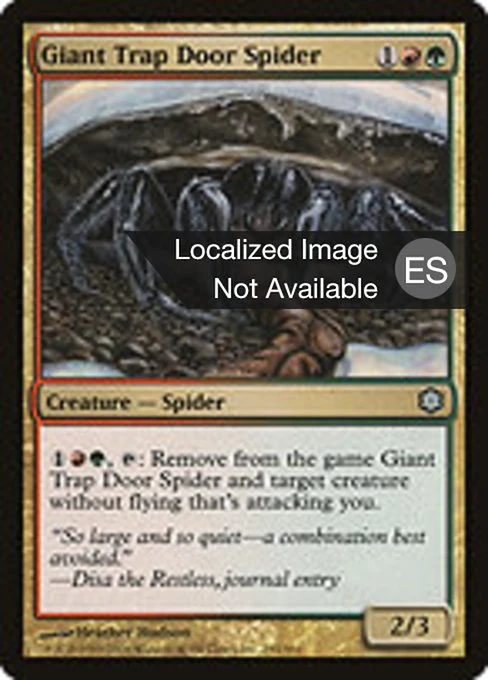 Araña cavadora gigante