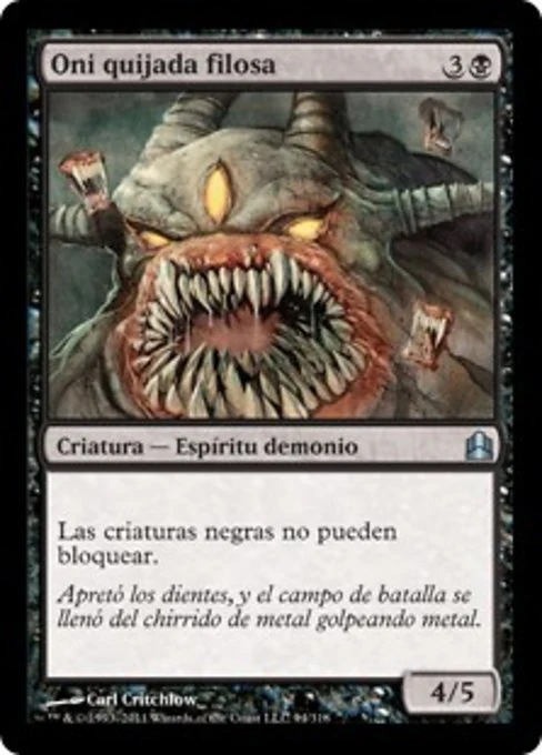 Oni quijada filosa