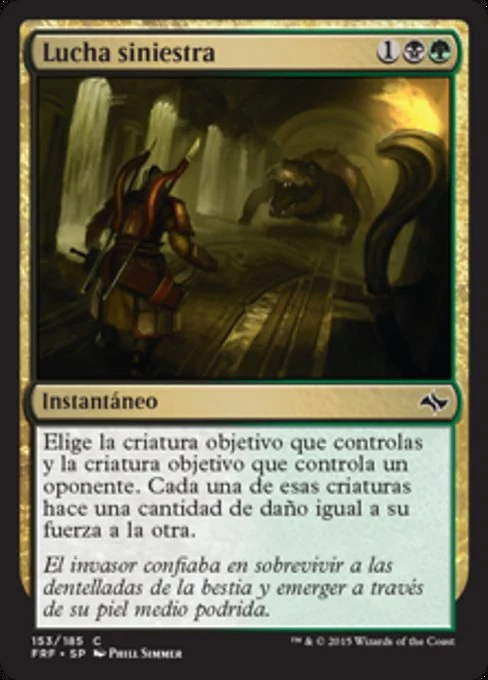 Lucha siniestra