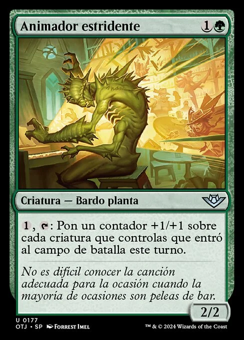Animador estridente