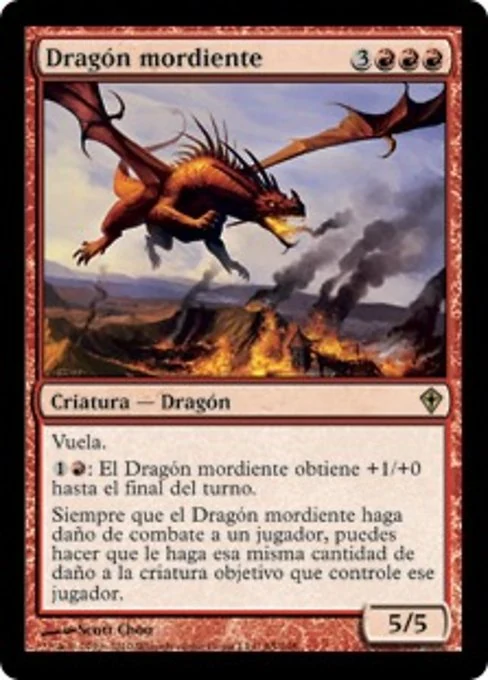 Dragón mordiente