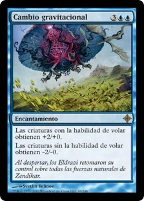 Cambio gravitacional