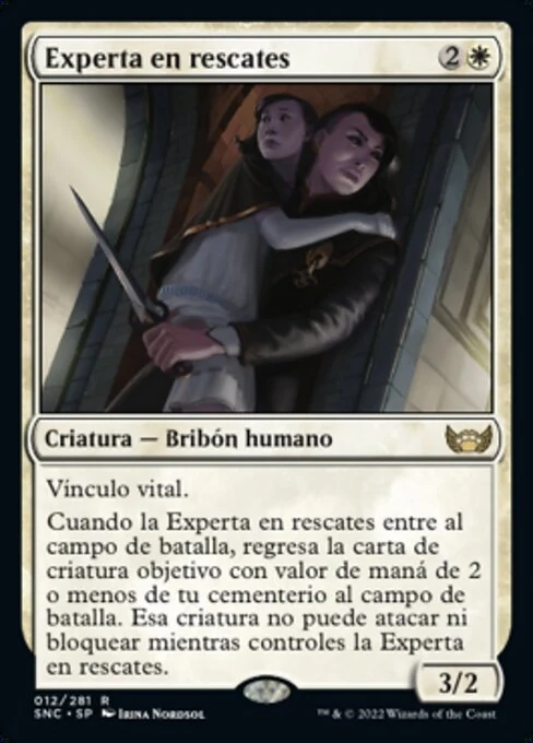 Experta en rescates