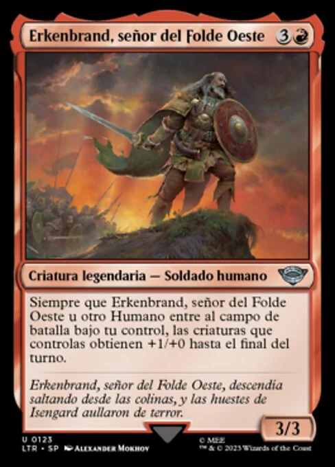 Erkenbrand, señor del Folde Oeste