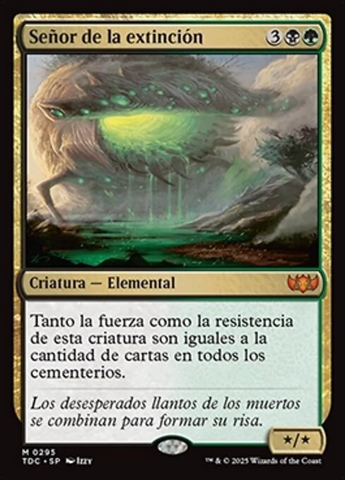 Señor de la extinción