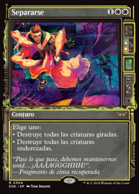 Separarse
