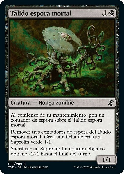 Tálido espora mortal