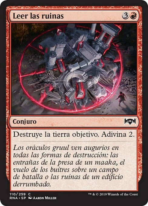 Leer las ruinas