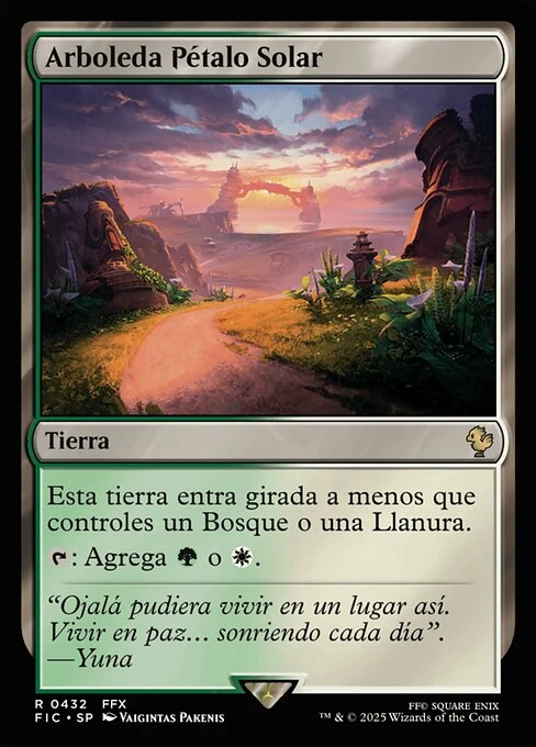 Arboleda Pétalo Solar
