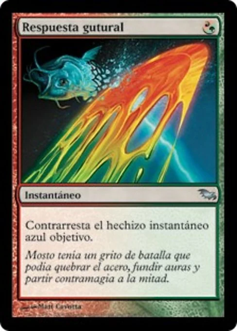 Respuesta gutural