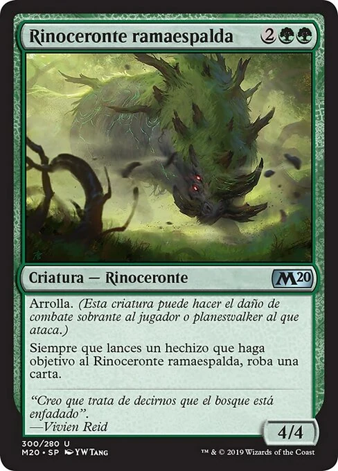 Rinoceronte ramaespalda