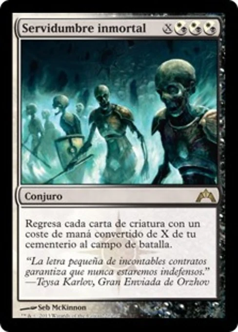 Servidumbre inmortal