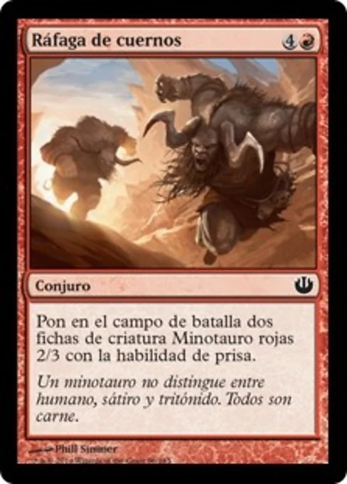 Ráfaga de cuernos