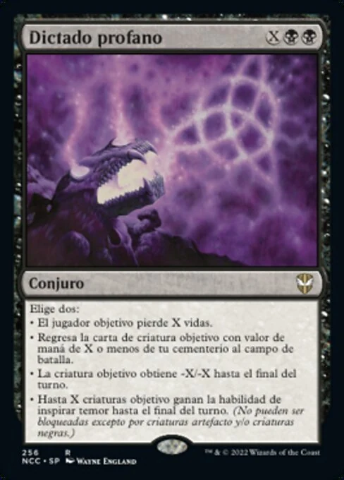 Dictado profano