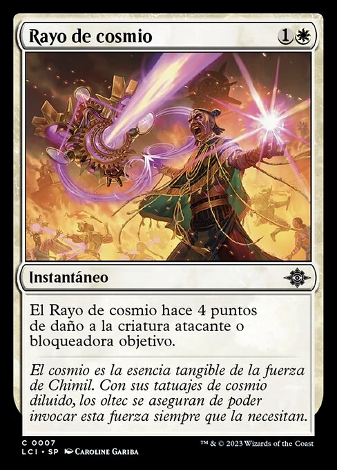 Rayo de cosmio