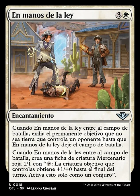 En manos de la ley