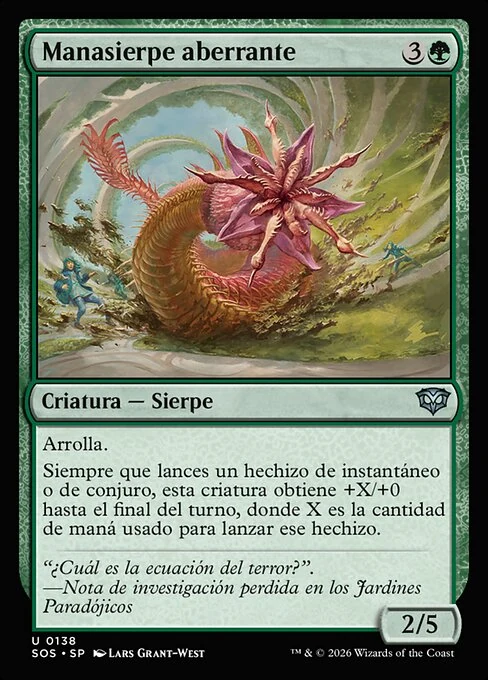 Manasierpe aberrante