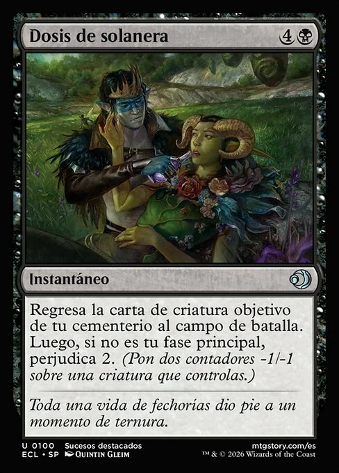 Dosis de solanera