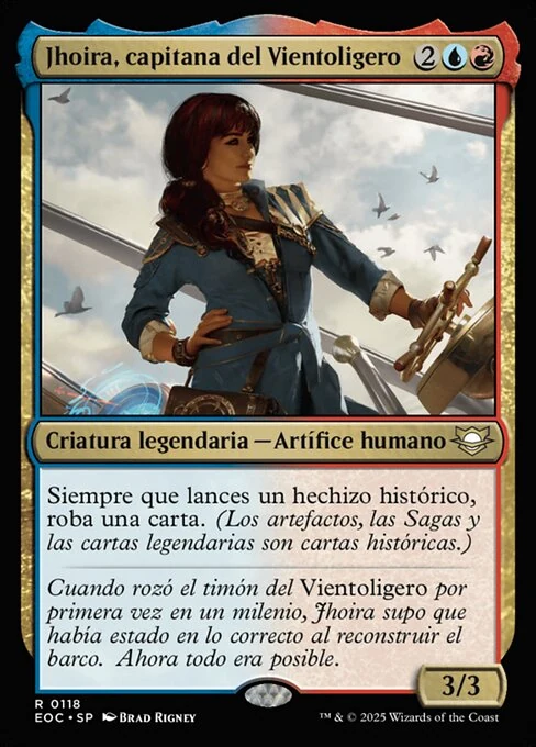 Jhoira, capitana del Vientoligero