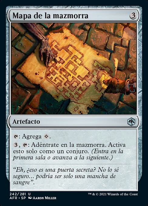 Mapa de la mazmorra