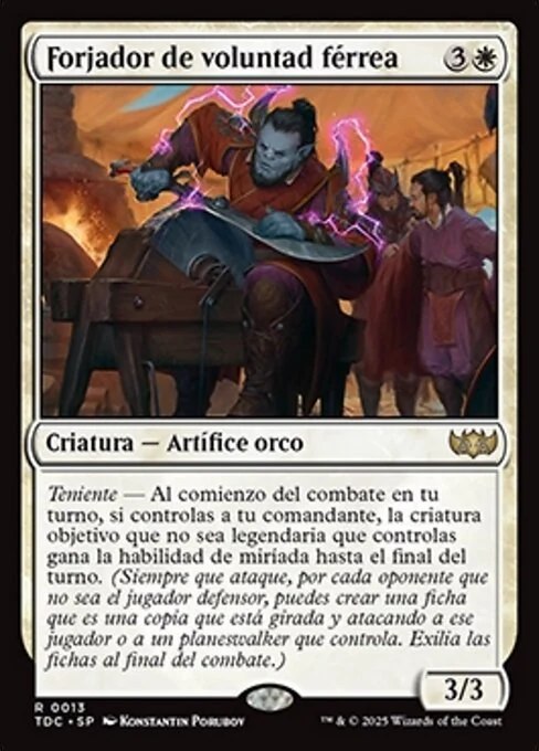 Forjador de voluntad férrea