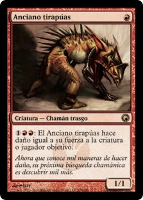 Anciano tirapúas