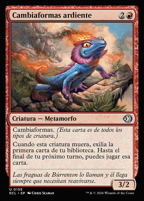 Cambiaformas ardiente