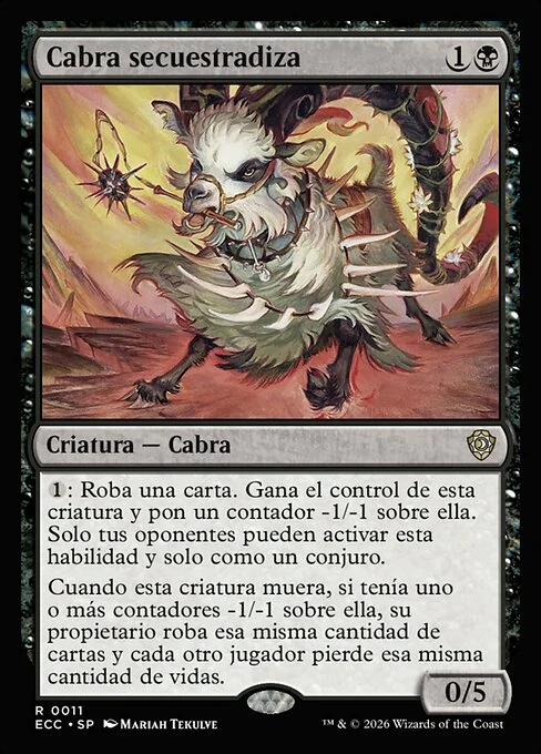 Cabra secuestradiza