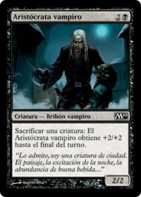 Aristócrata vampiro
